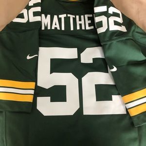 Xtra large 18-20 Clay Matthews Packers Jersey 52 authentic